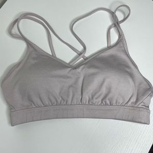 Pink Sports Bra
